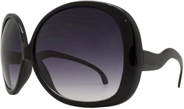 Oversized Jackie O Sunglasses - Vintage Style Shades - Image 2