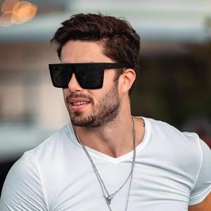 Oversized Square Sunglasses - Women's Fashion Shades