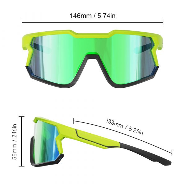 Cycling Sunglasses KC04-07-C5 - Performance Eyewear - Image 2