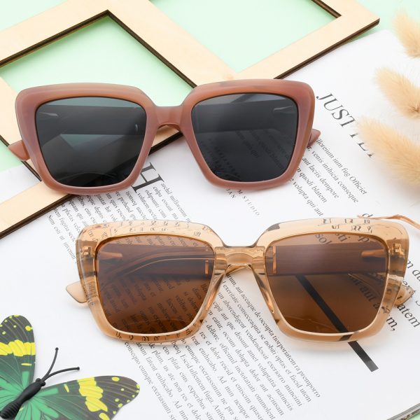 Acetate Wood Sunglasses - LS6033 - Style & Protection - Image 2